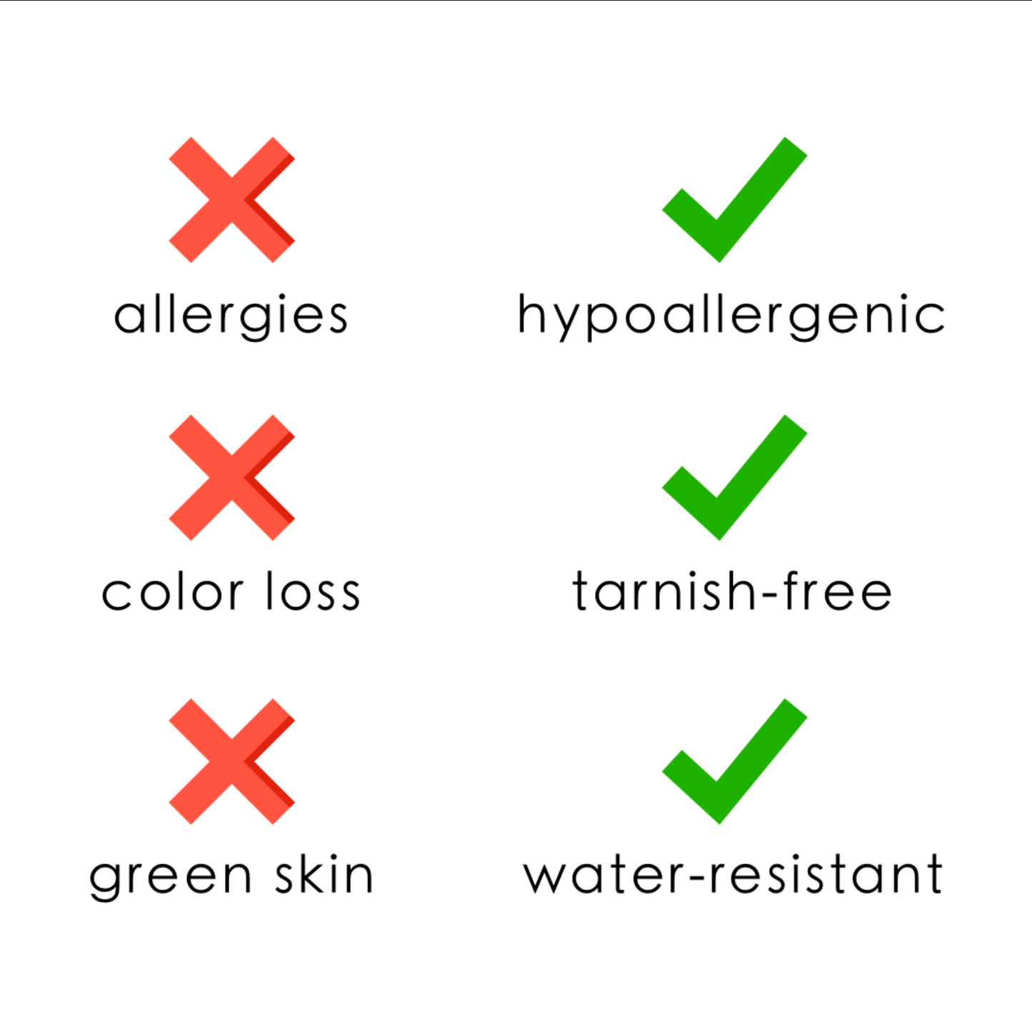 Women's Pearl Necklace Gold Stainless Steel 18k - 6