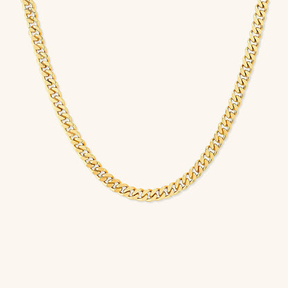 Women's Gold Necklace 18k Gold Chain Stainless Steel Elegant Accessory - 1