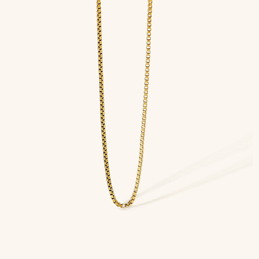 Women's Gold Chain Necklace 18k Stainless Steel - 1