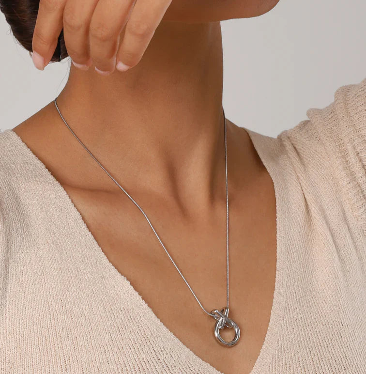 Women's Gold Necklace Stainless Steel 18k Adjustable Chain for Girlfriend - 3