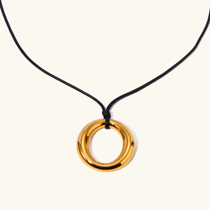 Women's Necklace 18K Gold Plated Stainless Steel Finish